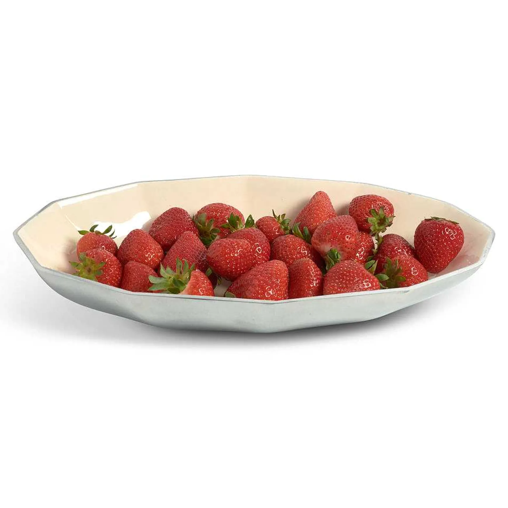 Julia Knight Astra 16" Oval Bowl Snow Sale