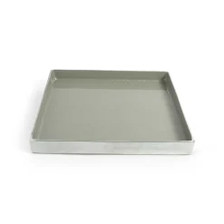 Julia Knight Astra 12.5" Square Tray Platinum Best Sale