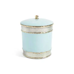 Julia Knight Cascade 5.5" Covered Canister Glacial Blue Online