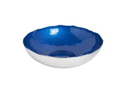 Julia Knight Cascade 14" Shallow Bowl Cobalt Flash Sale