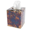 Julia Knight Cascade 5" Tissue Cover Rainbow Bronze Outlet