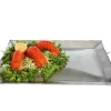 Julia Knight Cascade 20" Tray With Handles Frosted Best