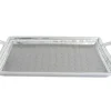 Julia Knight Classic 21" Beveled Tray W/Handles Platinum Best Sale