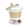 Julia Knight Classic 5.5" Covered Canister Toffee Discount