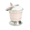 Julia Knight Classic 5.5" Covered Canister Pink Ice Sale