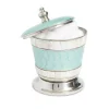 Julia Knight Classic 5.5" Covered Canister Aqua Store