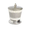 Julia Knight Classic 5.5" Covered Canister Platinum Best Sale