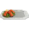 Julia Knight Classic 20" Octagonal Tray Platinum Best Sale