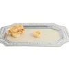 Julia Knight Classic 16" Octagonal Tray Snow Best