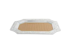 Julia Knight Classic 16" Octagonal Tray Toffee Discount