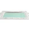 Julia Knight Classic 25" Rectangular Tray W/Handles Aqua Discount