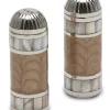 Julia Knight Classic 3.5" Salt & Pepper Set Toffee Flash Sale