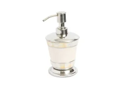 Julia Knight Classic 7" Soap/Lotion Dispenser Snow Cheap
