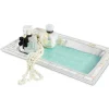 Julia Knight Classic 12" Vanity Tray Aqua Shop