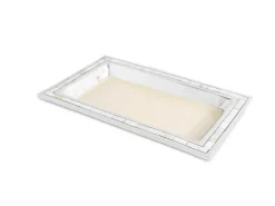 Julia Knight Classic 12" Vanity Tray Snow Fashion