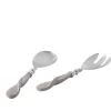 Julia Knight Eclipse Salad Serving Set Mink Hot