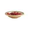 Julia Knight Florentine 8" Oval Bowl Gold Snow Discount