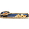 Julia Knight Florentine 16" Rectangular Tray Gold Sapphire Store