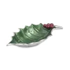 Julia Knight Holly Sprig 10" Bowl Emerald Sale