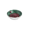 Julia Knight Holly Sprig 5.5" Round Bowl Emerald Outlet