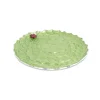 Julia Knight Holly Sprig 13" Round Platter Mojito Sale