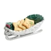 Julia Knight Holly Sprig 8" Sleigh Bowl Emerald Shop