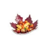 Julia Knight Maple Leaf 6" Petite Bowl Pomegranate Clearance