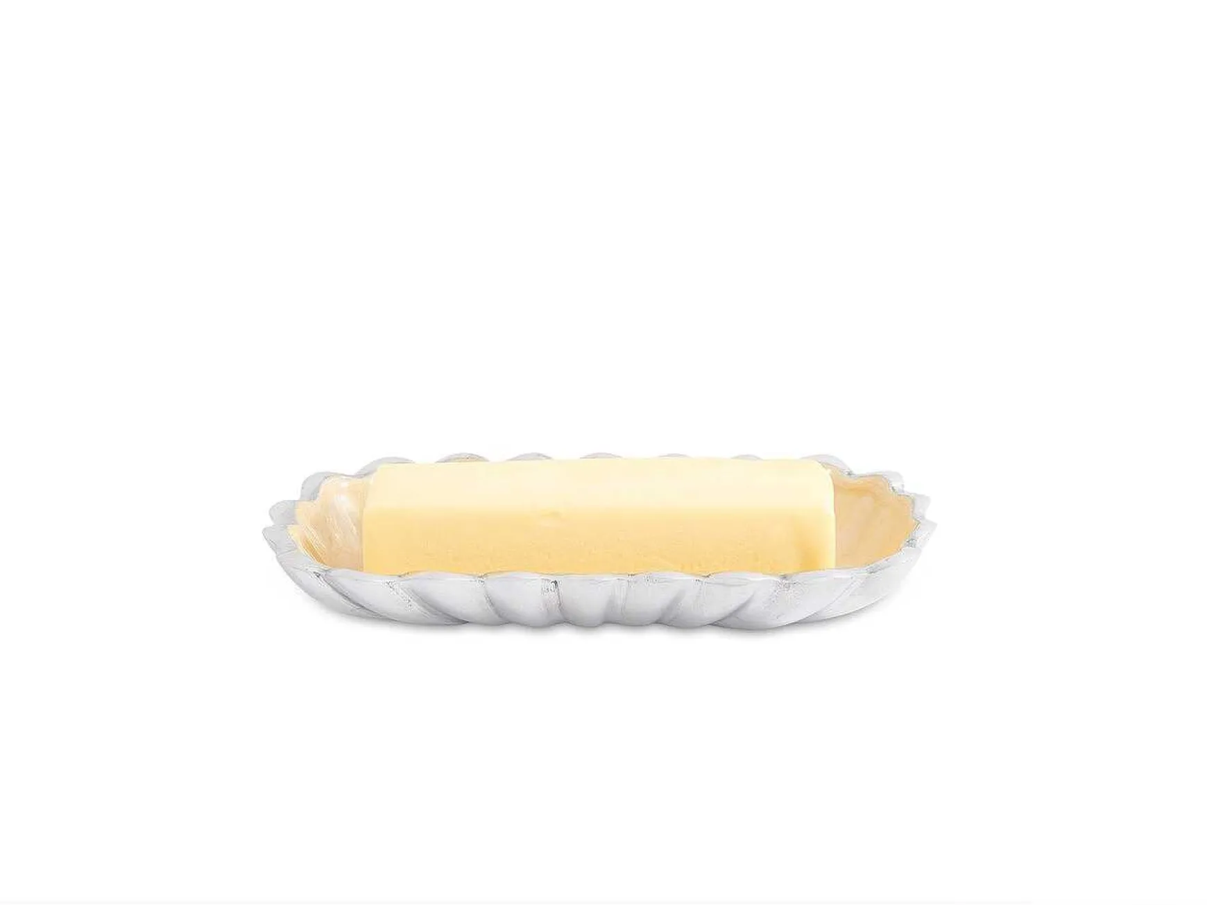 Julia Knight Peony 7" Butter Dish Snow Best Sale