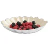 Julia Knight Peony 8" Oval Bowl Snow Discount