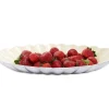 Julia Knight Peony 16" Oval Bowl Snow Online
