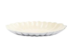 Julia Knight Peony 16" Oval Bowl Snow Shop