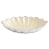 Julia Knight Peony 8" Oval Bowl Snow Flash Sale