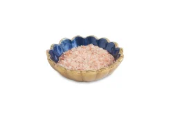Julia Knight Peony 4" Petite Bowl Gold Sapphire Best