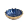 Julia Knight Peony 4" Petite Bowl Gold Sapphire Cheap