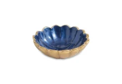 Julia Knight Peony 4" Petite Bowl Gold Sapphire Cheap
