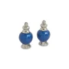 Julia Knight Peony 4" Salt & Pepper Set Sapphire Shop