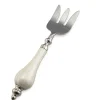 Julia Knight Peony Meat Fork Snow New