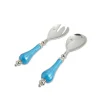 Julia Knight Peony Salad Serving Set Azure Online