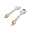 Julia Knight Peony Salad Serving Set Toffee Hot