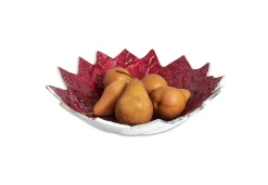 Julia Knight Poinsettia 14" Bowl Pomegranate Online