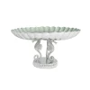 Julia Knight Sea Horse 20" Pedestal Bowl Hydrangea Discount