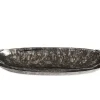 Julia Knight Sierra 18" Oval Bowl Graphite Discount