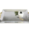Julia Knight Sierra 20" Rectangular Tray Frosted Discount
