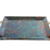Julia Knight Sierra 20" Rectangular Tray Rainbow Bronze Fashion