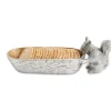 Julia Knight Squirrel Cracker 9.75" Tray Toffee Best