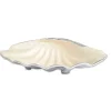 Julia Knight Tahitian Clam Shell 17.5" Bowl Snow Clearance
