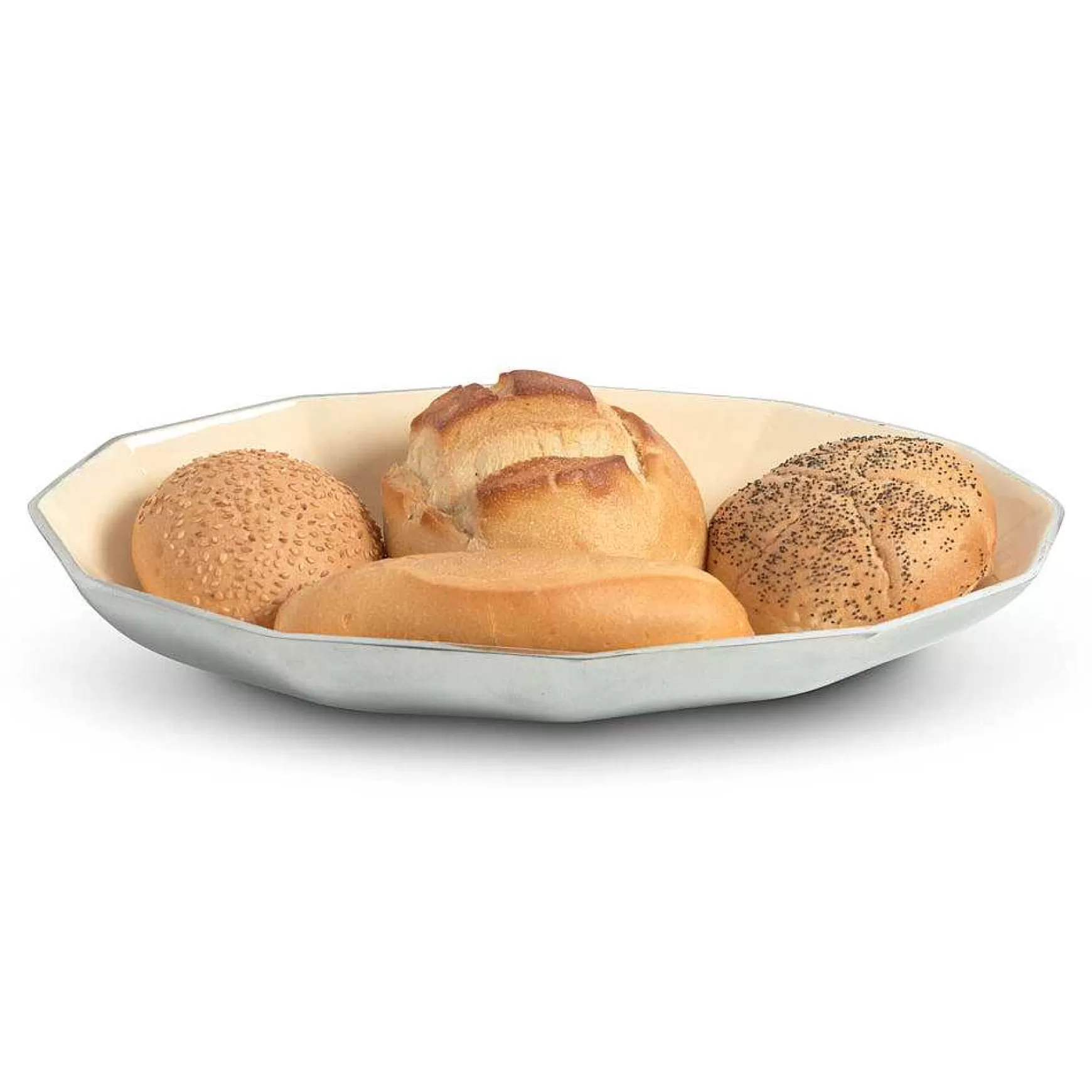 Julia Knight Astra 16" Oval Bowl Snow Fashion