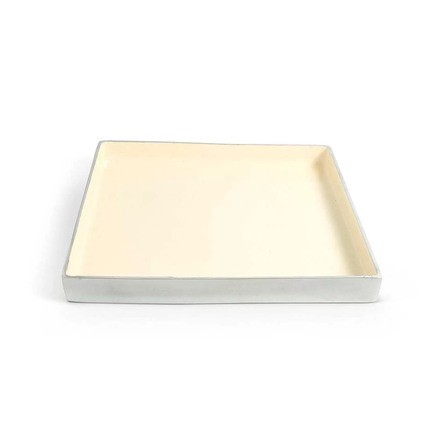 Julia Knight Astra 12.5" Square Tray Snow Flash Sale