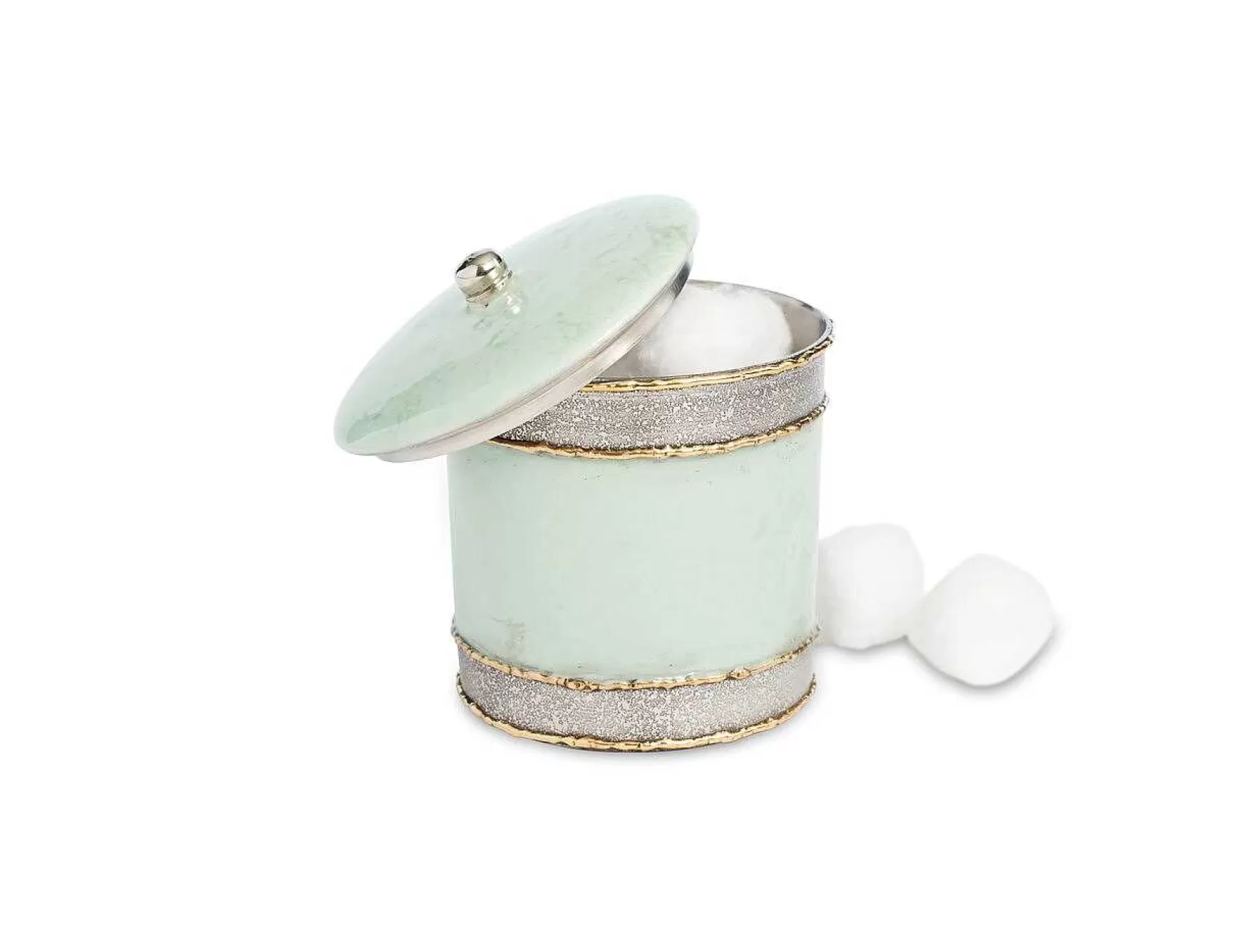 Julia Knight Cascade 5.5" Covered Canister Surf Sale