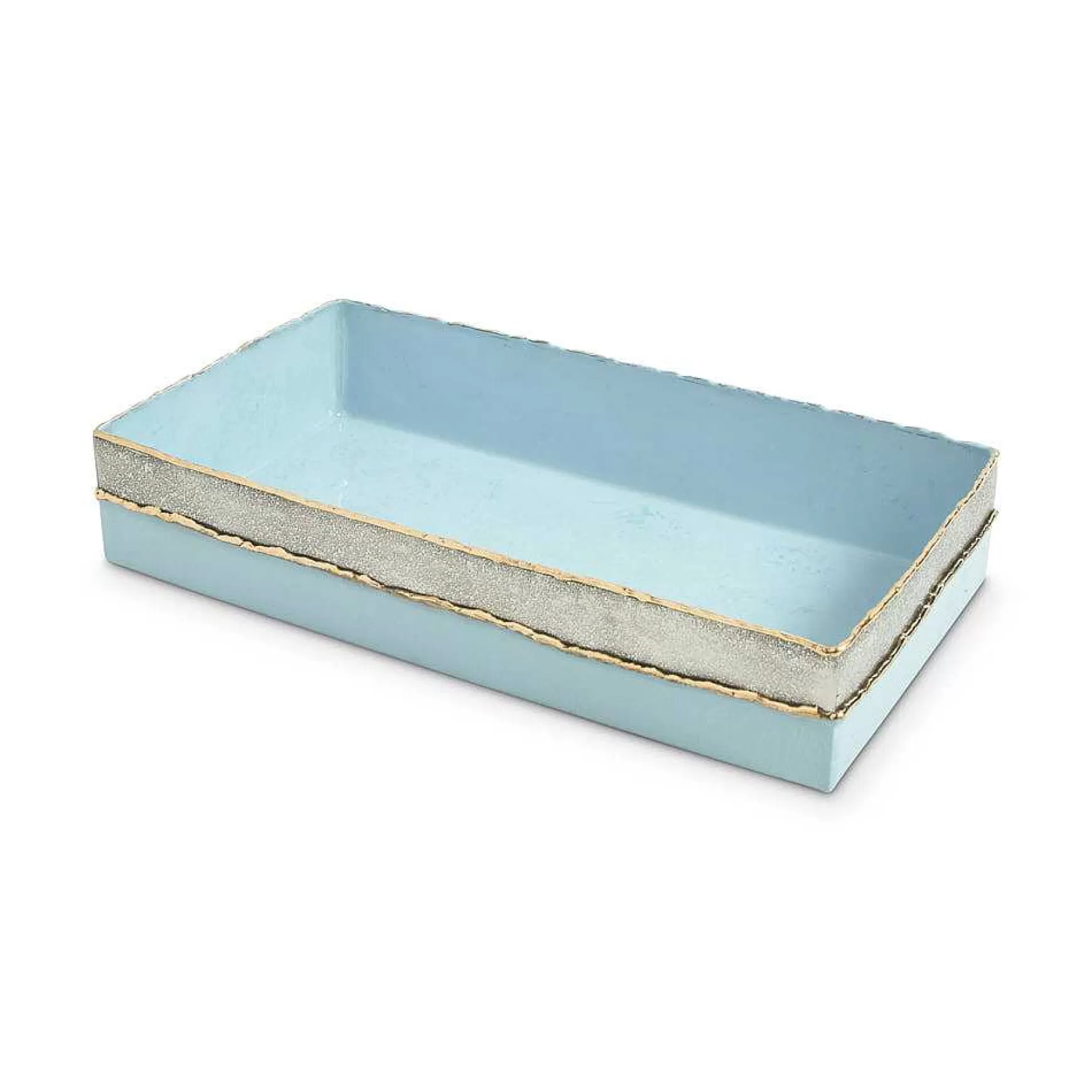 Julia Knight Cascade 9" Guest Towel Tray Glacial Blue Outlet